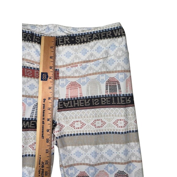 Derek Heart Women's Plus Sz L Soft Pull On Leggings Sweater Weather Stretch Pant - Picture 5 of 8